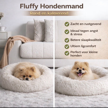 Paw-care™ Flauschiges Donut-Hundekissen