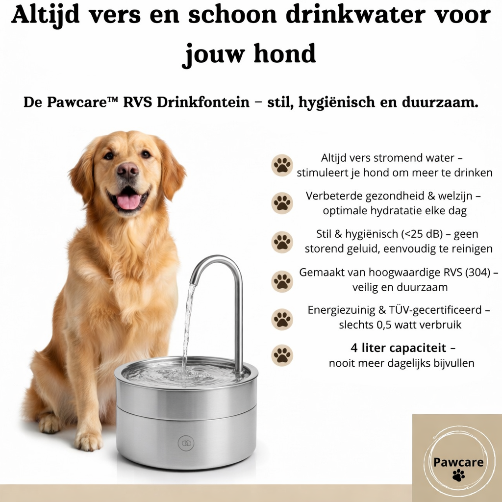Paw-care AquaFlow™ – Der antibakterielle Trinkbrunnen mit Filteranlage