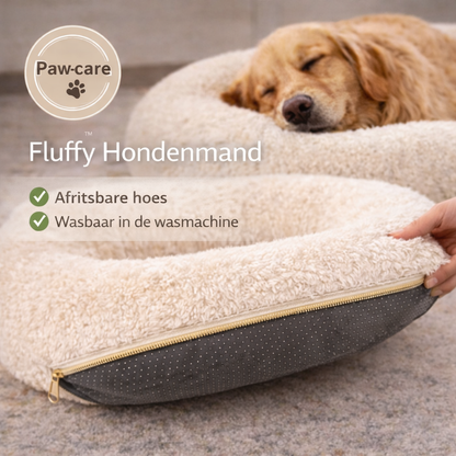 Paw-care™ Flauschiges Donut-Hundekissen